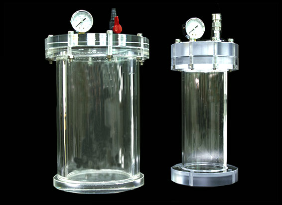 透明アクリル製耐圧水槽
